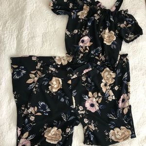 Summer Boohoo 2 piece outfit